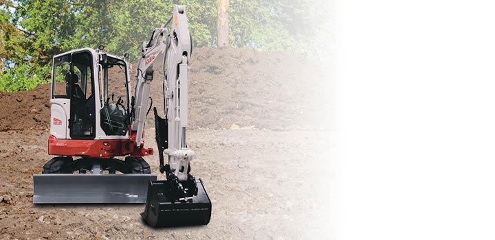 on new Takeuchi excavators